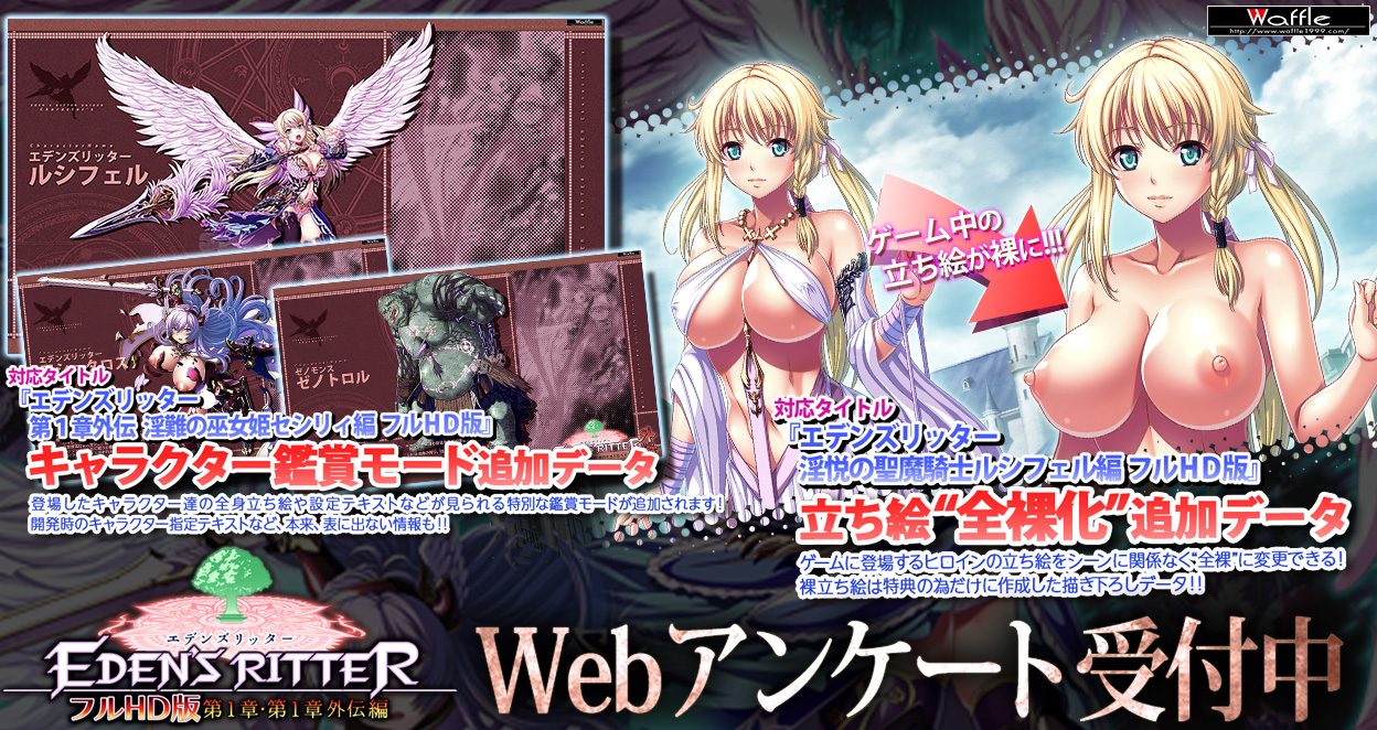 エデンズリッター１章・1章外伝フルＨＤ版　Webアンケート